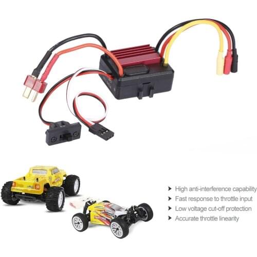 Original GoolRC RC Parts S2435 4800KV Sensorless Brushless Motor and 35A Brushless ESC Combo Set for 1/16 1/18 RC Car Truck