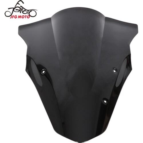 Motorcycle ABS Plastics Windshield WindScreen For KAWASAKI ER6F 2012-2016