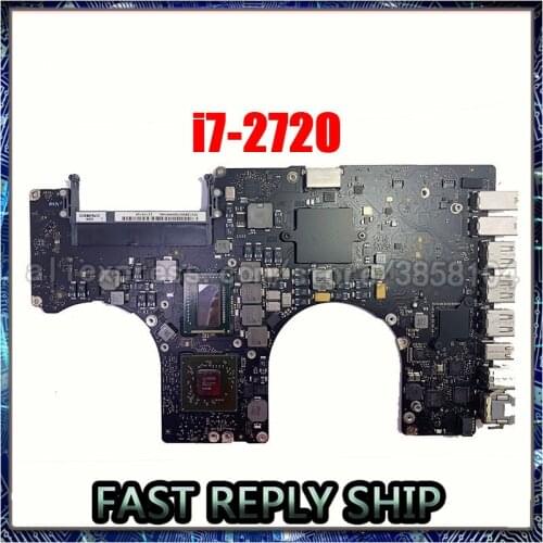 820-2914-B A1297 Motherboard 2.53ghz 820-2849-A 661-5472 2011 2.2ghz for Macbook Pro 17\" 2009 2010 A1297 Logic Board SHELI