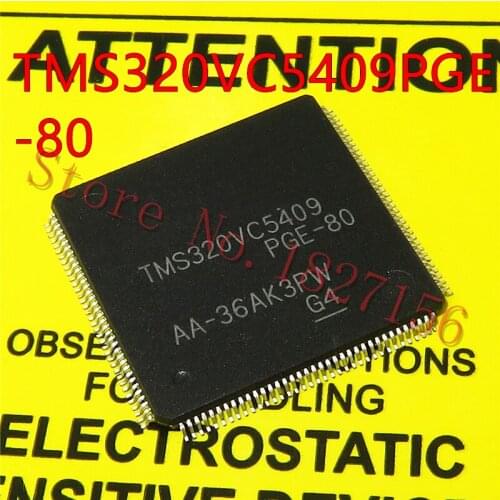 New Arrival Promotion new original TMS320 TMS320VC5409PGE-80[Old version datasheet] Digital Signal Processor