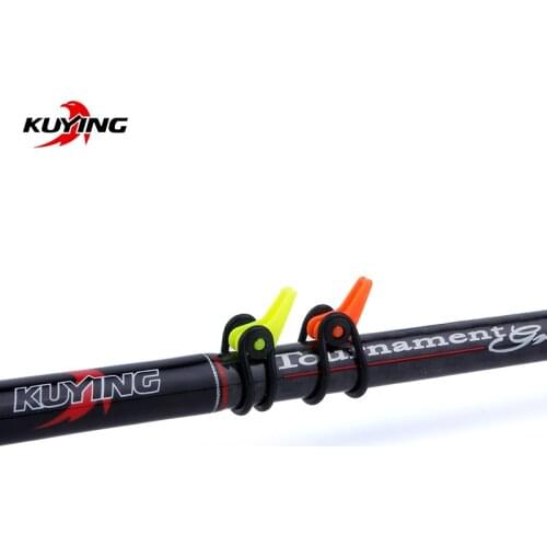KUYING fishing Lure Rod Cane Stick Hook Holder Hooking Bait Device Tackle Tool (10 Pcs/lot)