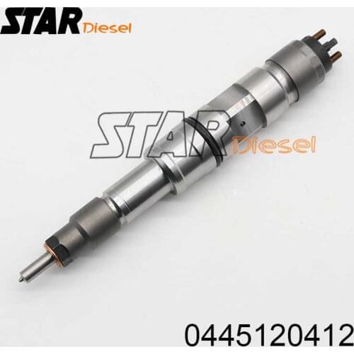 Star Diesel Injector Assy 0445120412 Fuel System Sprayer 0 445 120 412 Auto Diesel Part Injector Replacements 0445 120 412