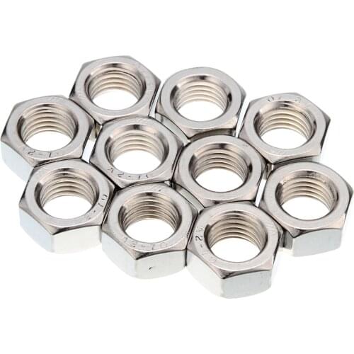 10pcs M20 Nuts A2 Stainless Steel Hex Nuts To Fit Our Bolts and Screws