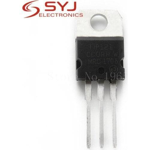 10pcs/lot TIP-121 TIP121 TO-220 80V 5A new original In Stock