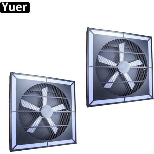 2Pcs/Lot Sound party lights 120W LED Super Whirlwind Lights Disco laser projector Light Sound Control DMX 512 Laser Lighting