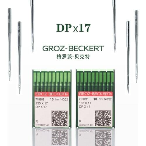 100PCS GROZ BECKERT DPX17 Computer Flat Sewing Machine Needles For All Brand Industrial Lockstitch Sewing Machine Parts