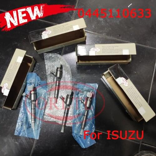 ORLTL Diesel Sprayer Injector 0445110633 Common Rail Injection 0 445 110 633 Diesel Injection 0445 110 633 FOR isuzu