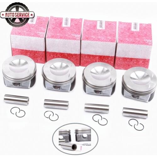 NEW 06D 198 151 B STD Piston & Ring Assembly Pin 20mm For Audi A4 A6 TT VW EOS Golf GTI MK5 Passat2.0TSI BPY 06D198151B 82.5mm