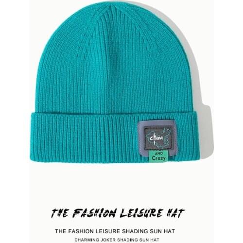 2021 New Fashion Trend Map of China Printing Keep Warm Knitted Hat for Man and Woman Khaki Whit Green 5 Color Optional Warm Hat