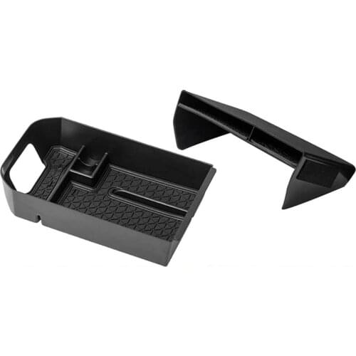 2PCS Center Console Organizer Tray for Toyota RAV4 2019 2020 2021 Armrest Secondary Storage Box Car Accessories