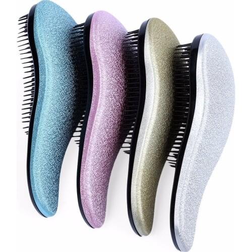 Professional Eyecatching Tangle Hair Brush Comb Set Beauty Styling Care Hair Comb Shower Massager Detangle Hair Brush