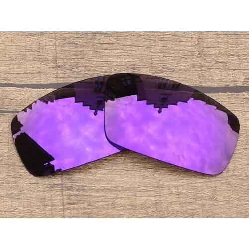 Vonxyz Violet Mirror Polarized Replacement Lenses for-Oakley Canteen 2006 Frame