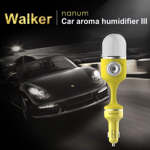 Car Humidifier Air Purifier Aroma Essential Oil Diffuser Sprayer 12V Auto Car Fragrance Spray Ultrasonic Car Air Freshener