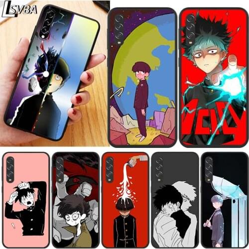 Mob Psycho 100 Anime for Samsung Galaxy A90 5G A80 A70S A70 A60 A50 A50S A40 A30S A20S A20E A20 A2 Core A10 Phone Case