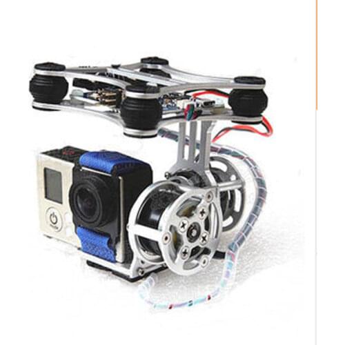 Gopro SJCAM XIAOMI YI Action Camera Eken 2-Aixs 2D Brushless Camera Gimbal frame F450 F550 S500 FPV Drone Quadrocopter