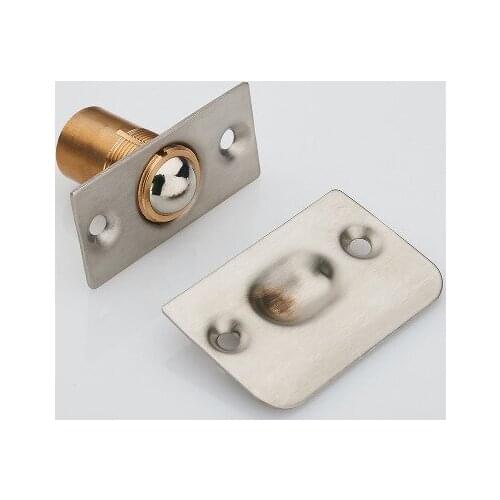 Quality Door Stop Magnetic Door Stopper for bathroom KTV Stainless Steel Closet Door spring Ball Catch