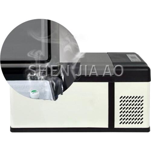15L compressor DC car refrigerator Fast icing freezing small refrigerator 12V/24V/220v truck/car/home use mini portable fridge