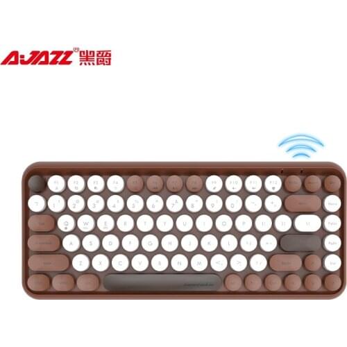 2.4G USB Wireless Keyboard 1600DPI Mouse Mice Pad Set Retro Round Keycaps Keyboard Gaming Mouse For Mac Laptop PC Computer