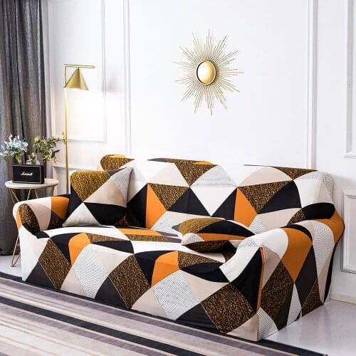 Stretch Plaid Sofa Slipcover Elastic Sofa Covers for Living Room funda sofa Chair Couch Cover Home Decor 1 2 3 4-seater