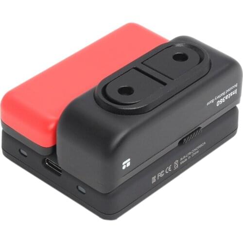 RISE-for Insta 360 Dual Charger Fast Charge Hub for Insta360 ONE R Battery Base /Boosted Battery Base Charging Accessories