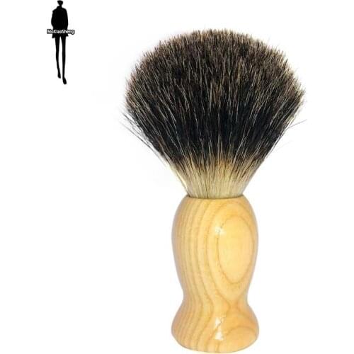 Wild Boar Mane Beard Brush Safe Shaving Tool Shaving Brush Multifunctional Brush Best Gift For Men
