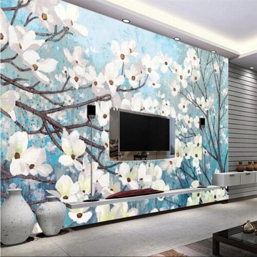 Wellyu papel de parede Fashionable Atmosphere Aesthetic China Wind & Sofa TV Backdrop Customized Large Mural Wallpaper
