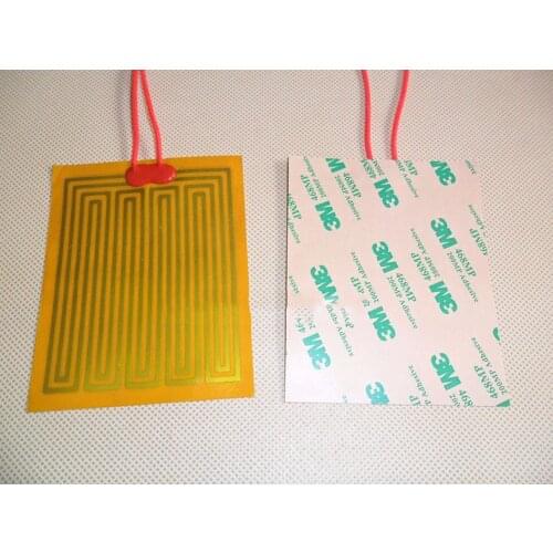 150x150mm24v100w element PI film polyimide heater heat rubber electric flexible heated 3D printer heating pad oil Kapton Warming