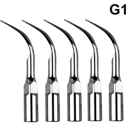 5pcs G1 Dental Ultrasonic Piezo Scaler Scaling Tips Hanpiece Fit EMS UDS