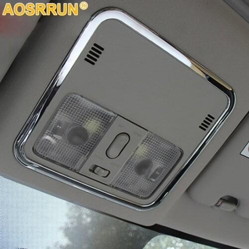Car Accessories Reading lamp decoration Cover Chrome plated For Renault Koleos 2009 2010 2011 2012 2013 2014