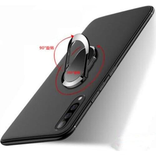For Google Pixel 3a / 3a XL Case Finger Ring Holder Soft Matte Silicone Back Cover For Pixel 3 Lite / 3XL Lite Case Skin Housing