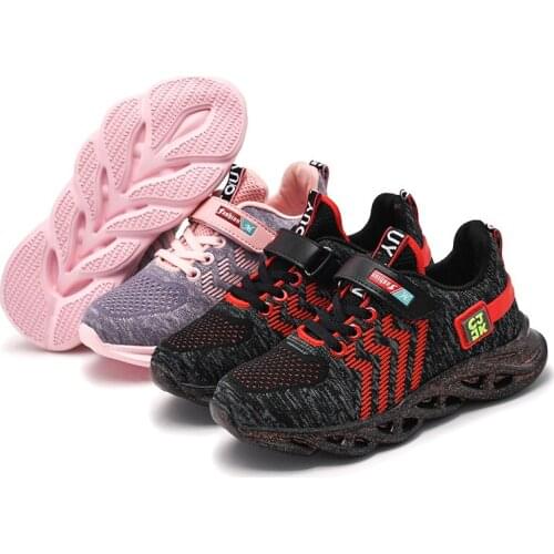 2020 Children Shoes Boys Sneakers Girls Sport Shoes Child Leisure Trainers Casual Breathable Kids Running Shoes Basketball Shoes