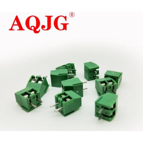 KF350 2p /3.5mm pitch 7.5mm PCB Screw Terminal Block Connectors,binding post wire connecting terminals spacing AQJG
