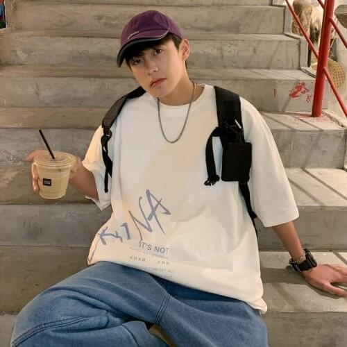 LingDeng Men's Plain T-shirts