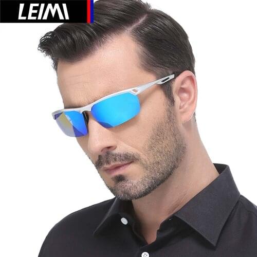 LEIMI New Arrive Sunglasses Mens Polarized With Original Box Sun Glasses Eyewear Accessories Oculos de Sol Masculino
