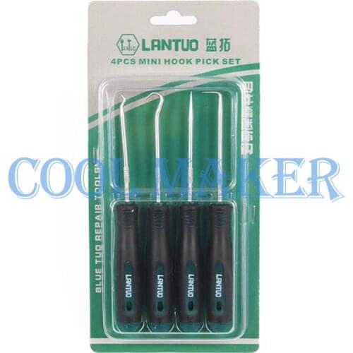 High quality 4pcs oil o-ring seal remover set gasket puller