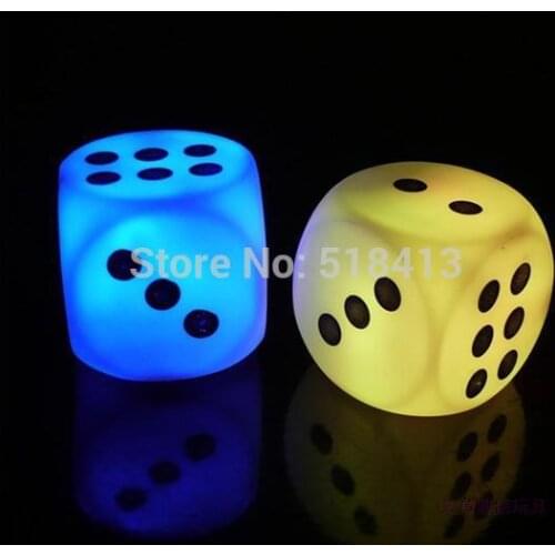 Sieve gifts ktv toy Gags & Practical Jokesdice Discus A Light Sieve Gifts Ktv Bars Luminous Toy Novelty Gag Toys Unisex