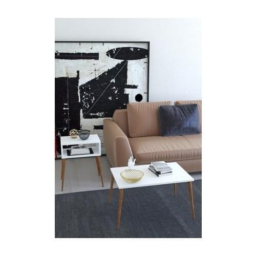 Modern Dresser and Medium Stand-White coffe table table bassee