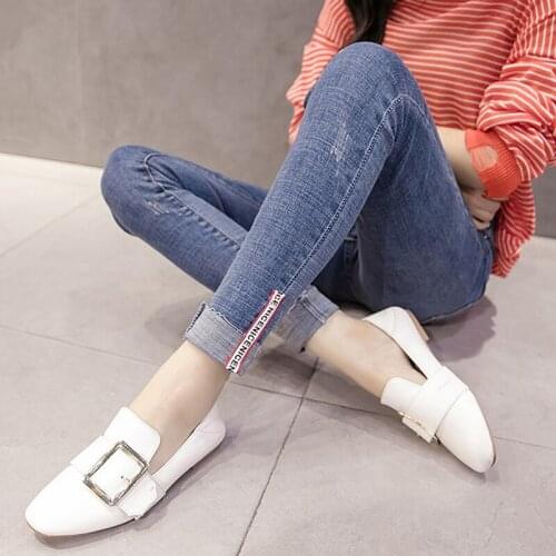Slim jeans womens trendy girls clothing 2020 summer new fashion Korean large size 4XL jeans mujer cuffed ankle pants