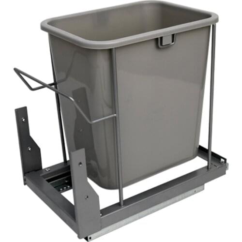 12L Recessed Built-in Trash Can Dustbin Kitchen Trash Bin Lixeira Embutida Eco-Friendly Invisible Bin For Bar Rubbish Bins