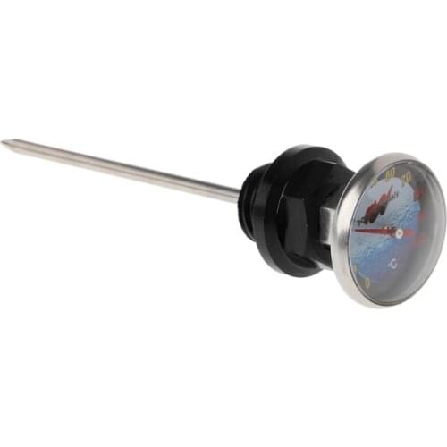 Motorcycle Dirt Pit Bike Parts Oil Cap Tank Temperature Gauge For 110cc 125cc