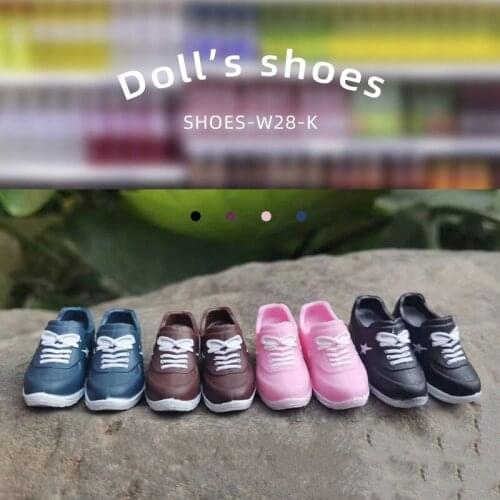 1 Pairs blyth doll White Sport Shoes for Licca, Azone blyth barbies dolls for 1/6 Doll Shoes Accessories