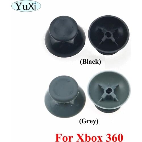 YuXi 3D Analog Joystick Replacement thumb grips Caps Buttons for XBOX 360 Gamepad Controller Repair Parts