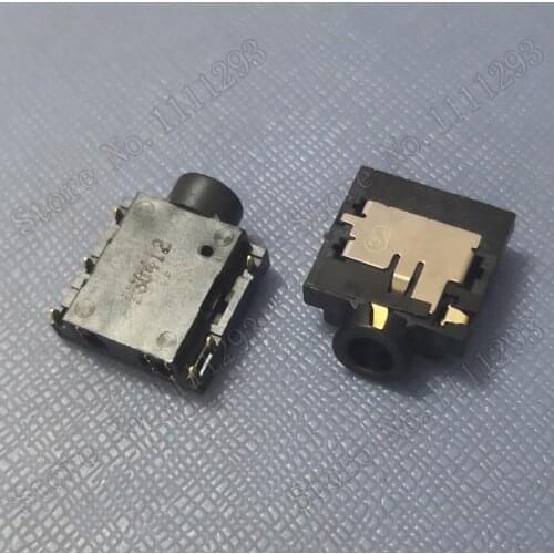 5pcs/lot Audio Combo Jack Connector for Sony SVF15AA1MT SVF15A16CXB etc Laptop Headphone MIC Port 6-pin