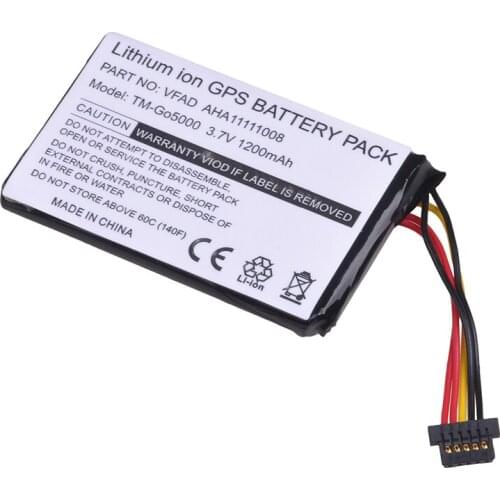 1200mAh GPS Battery AHA11111008 VFAD Battery Akku for TomTom 4FL50 4FL60 Go 5000 GO 5100 Go 6000 GO 6100 PRO TRUCK 525