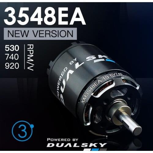 DUALSKYBrushless Motor XM3548EA Ea2826 3-generation Fixed Wing Parts Aircraft Model Motor