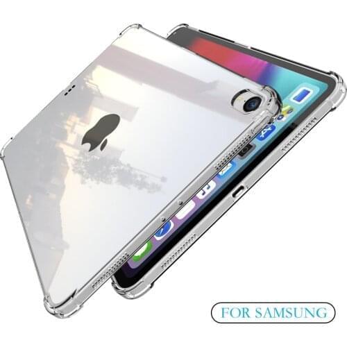 For Samsung Galaxy Tab A 7.0 8.0 8.4 10.1 10.5 T280 T290 P200 T380 T307U T510 T590 Case TPU Silicon Transparent Slim Cover Funda