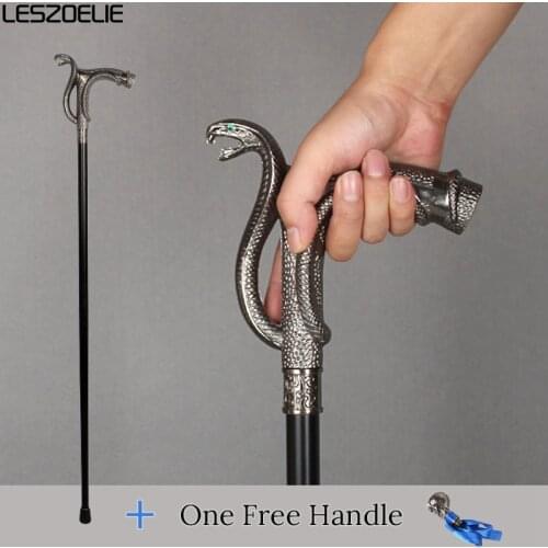 Express Shipping Cobra-Head Fashion Walking Stick Man Decorative Walking Stick Women Vintage Party Fashionable Walking Canes