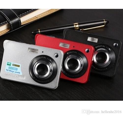 HD Digital Camera 18MP 2.7" TFT 4X Zoom Smile Capture Anti-shake Video Camcorder DC530 Alishow 4-DV