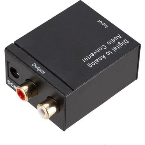 Coaxial/Digital Optical to Analog Audio Converter Decoder