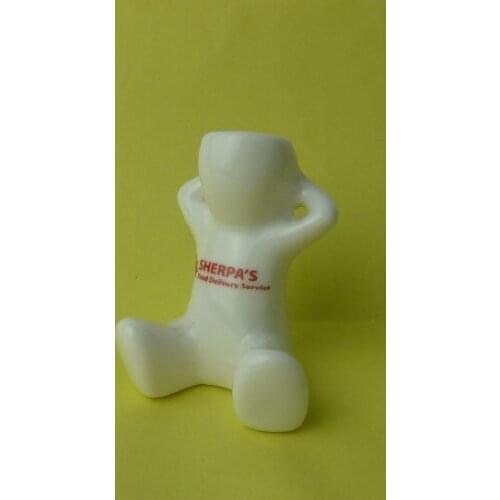 ECOEY white people grass doll grass planting Arbor Day gift ideas Desktop potted customized gifts